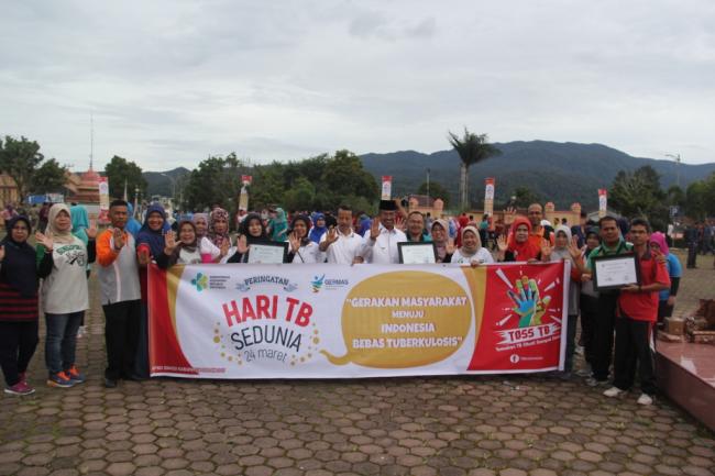 Peringatan Hari TB sedunia di Kabupaten Solok